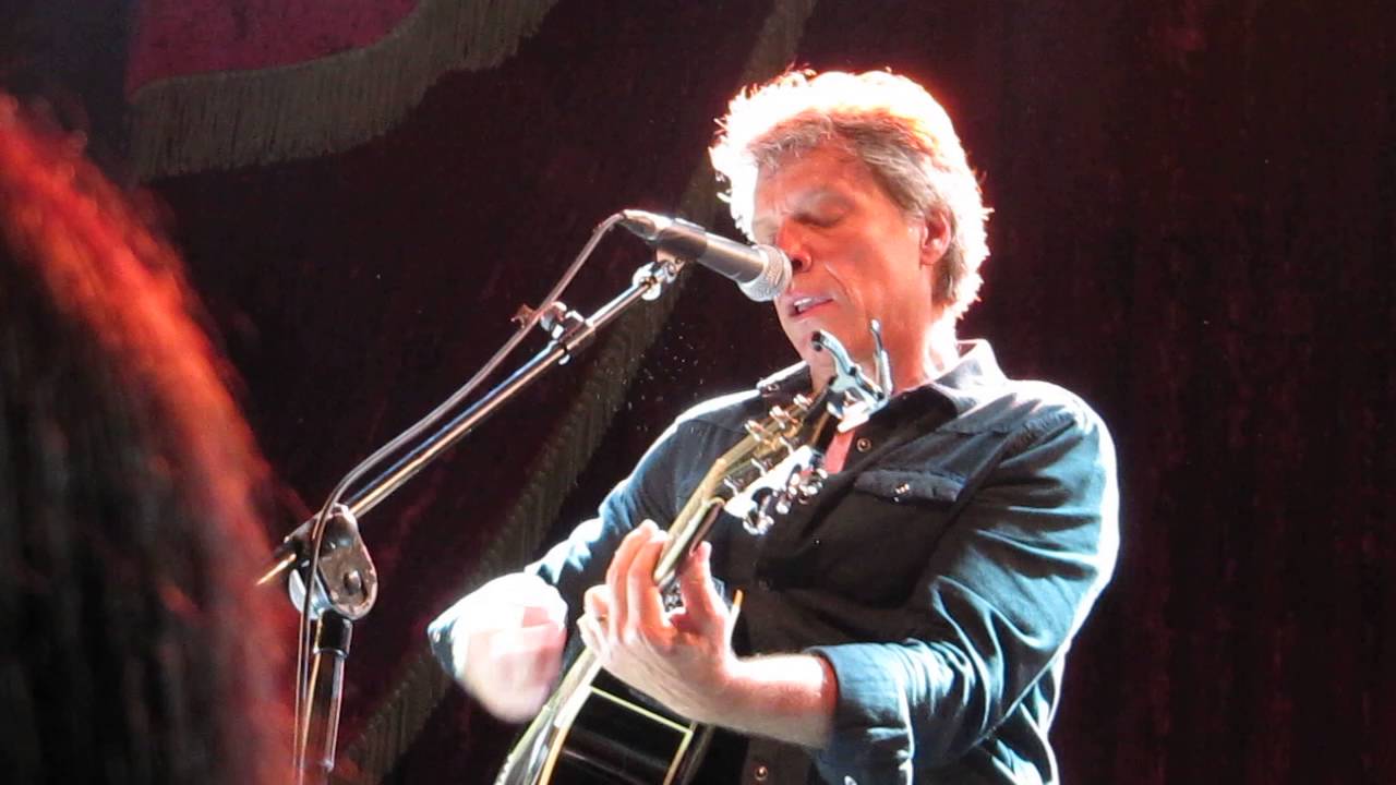 Jon Bon Jovi @ Dublin Runaway Tours 2016 I'll Be There For You