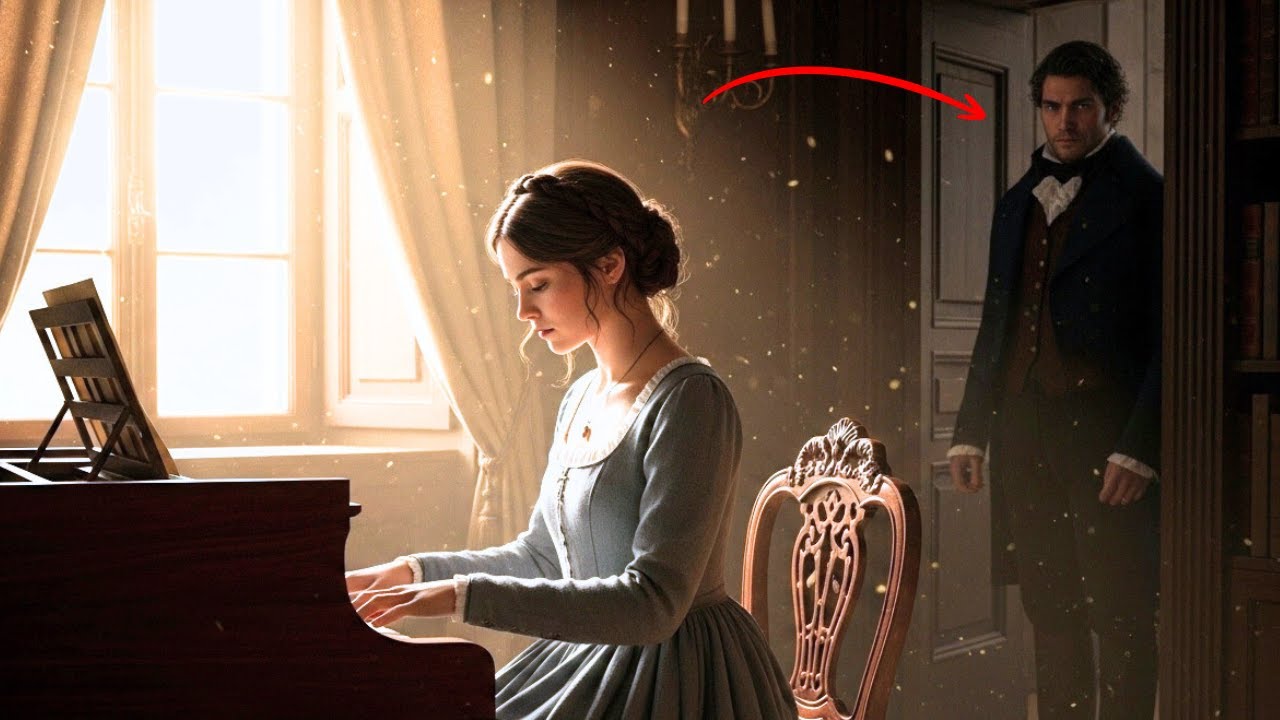 🎼 SHE PLAYED PIANO FOR A DYING COUNTESS… UNAWARE THE COUNT WATCHED FROM THE SHADOWS ✨ | Romance