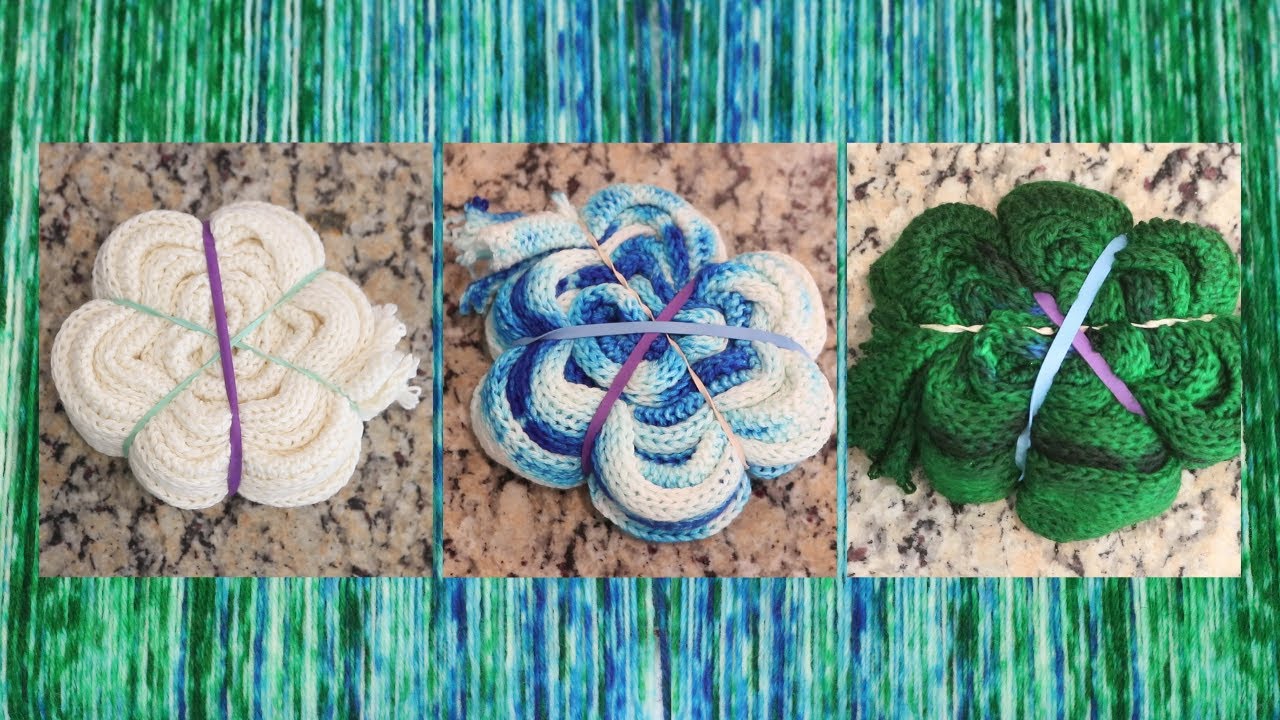 Dyepot Weekly #206 - Tie Dyeing a Knit Blank Twice in Two Different Colors of Food Coloring