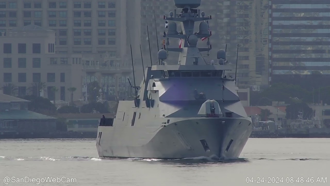 ARM Benito Juárez (POLA-101) Outbound (Mexican Navy)