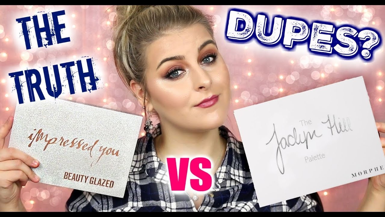 JACLYN HILL Palette vs. BEAUTY GLAZED Impressed You Palette | THE TRUTH