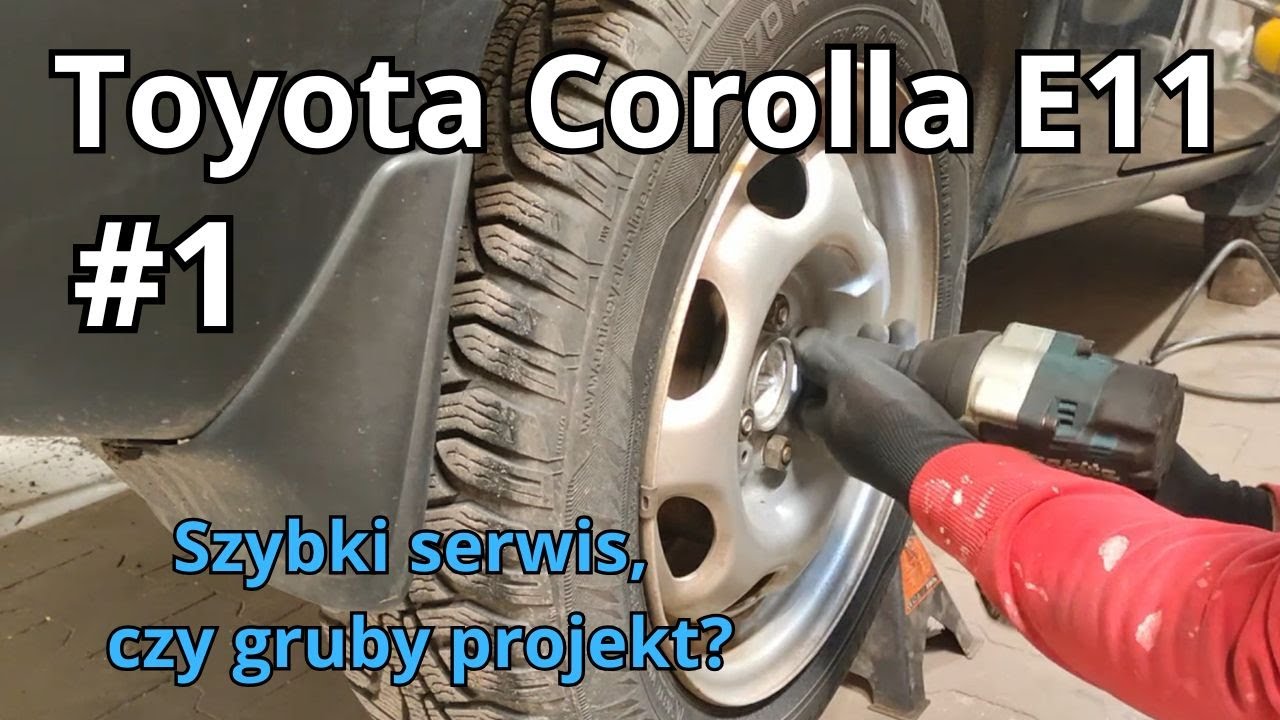 Zweryfikuj ze mną samochód! Toyota Corolla E11 #1