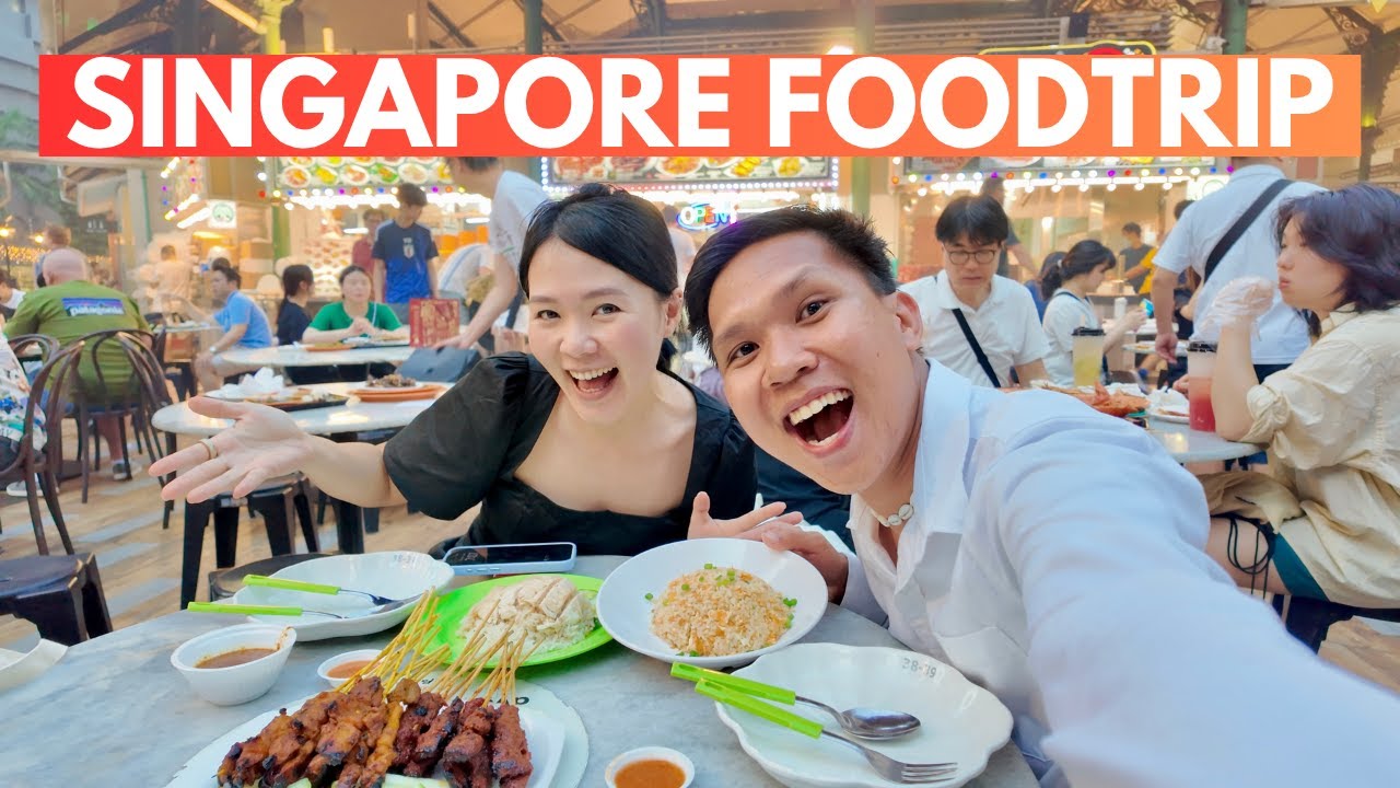 Singapore's Best Foodtrip Spot | Lau Pa Sat with Singaporean Friend