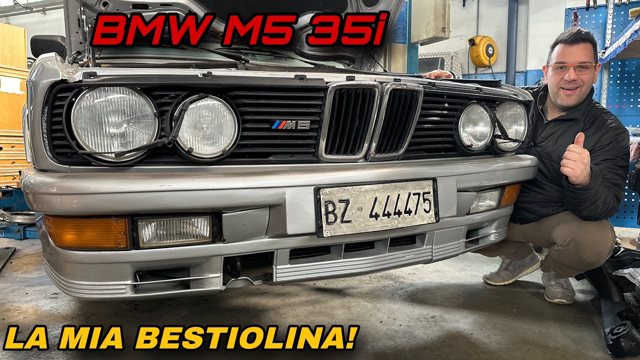 Bmw m535i sotto i ferri: dopo tanti anni la mia belva guidata da Andrea De Cesaris per Quattroruote