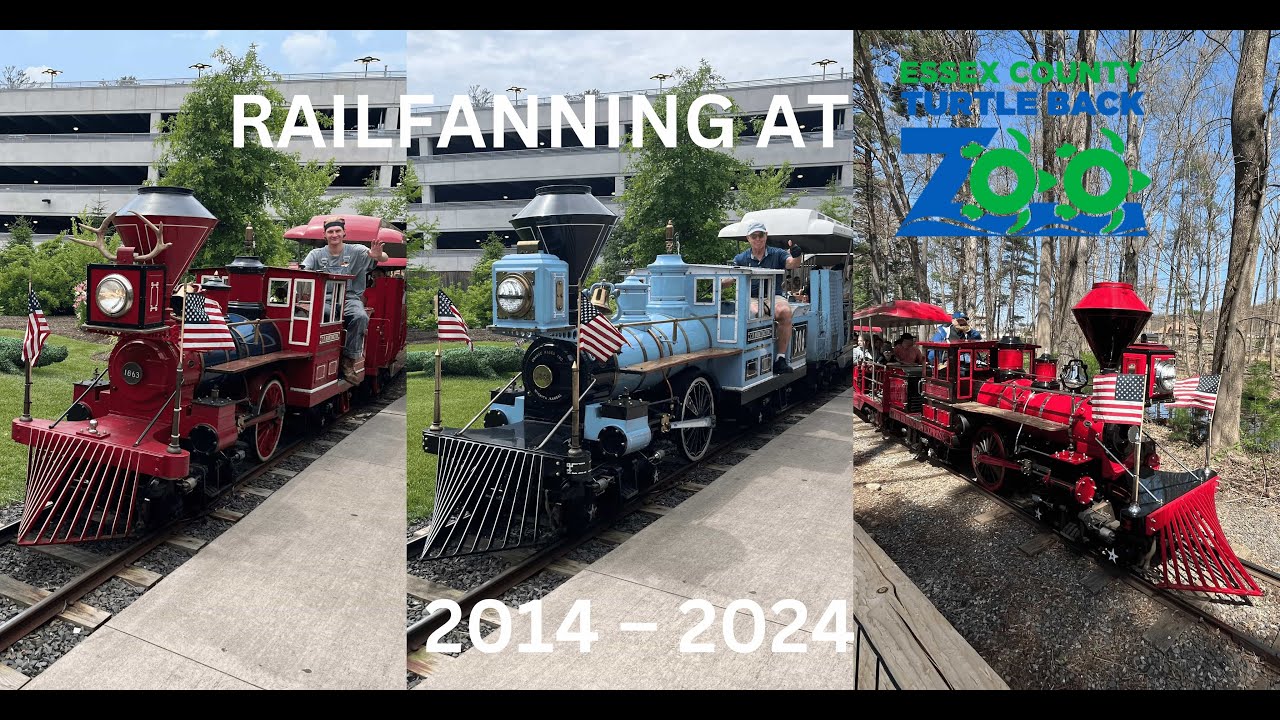RAILFAN'S MILESTONE: Celebrating 10 Years of Turtle Back Zoo Railfanning!
