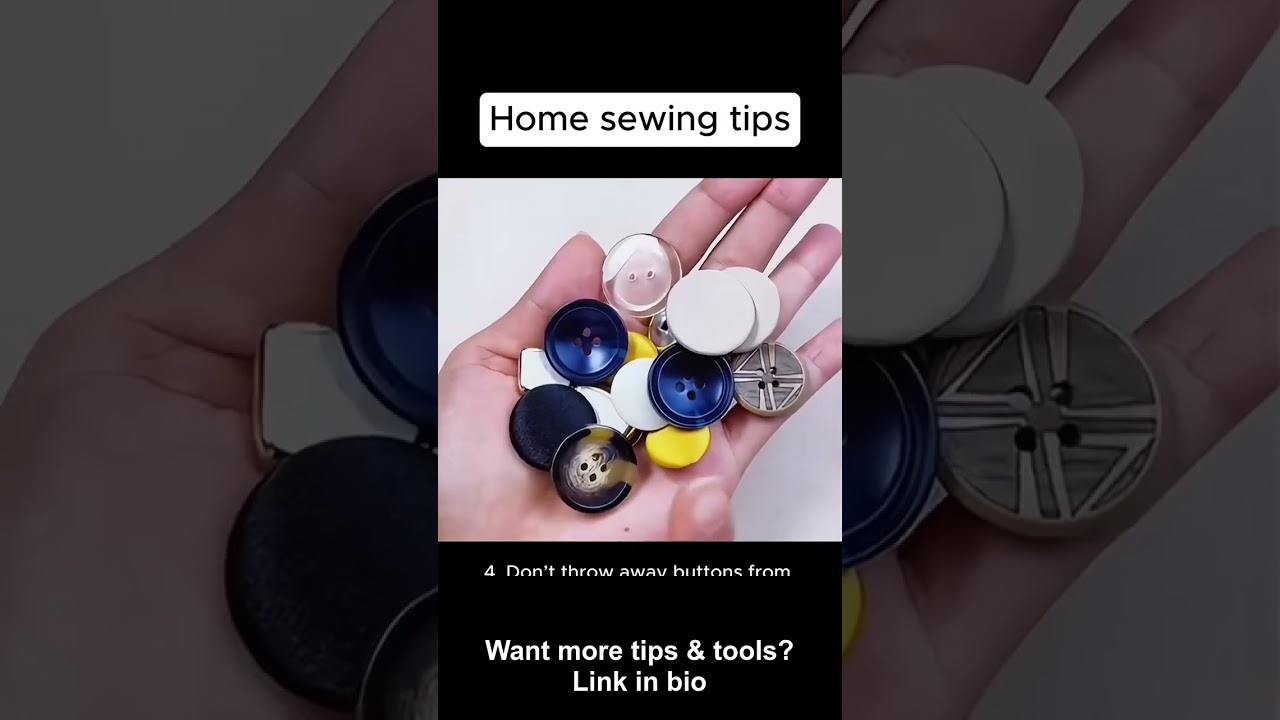 Brilliant Home Sewing Tricks Every Beginner Should Know!| #sewinghacks #viralvideo #ytshorts #reel