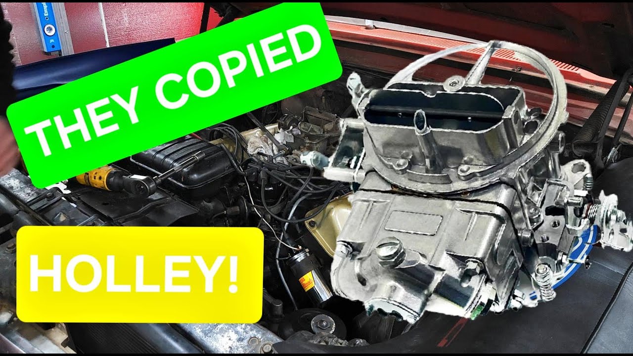Обзор китайской подделки карбюратора Holley с двухкамерным дросселем