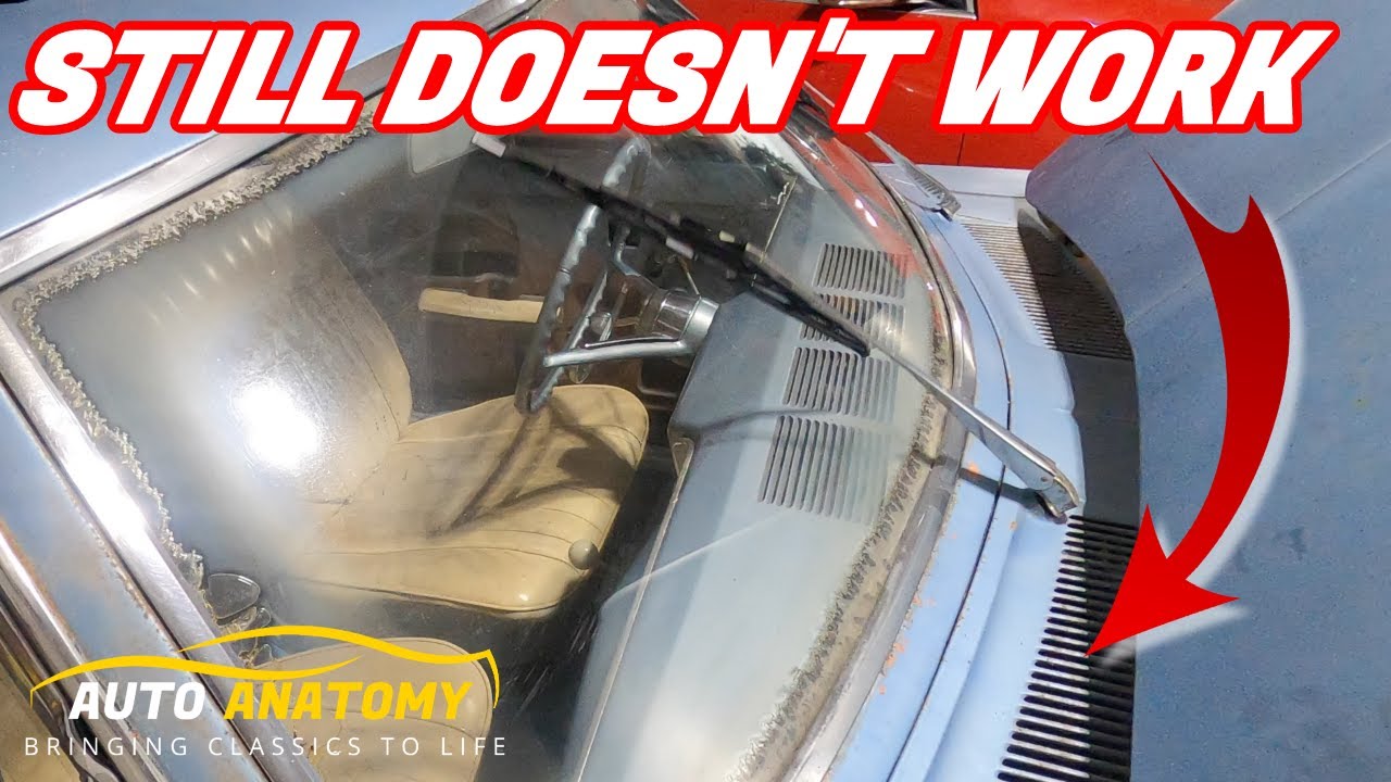 Rebuilding the washer pump (again) and it's still not working (again)| FLOODED Corvair update