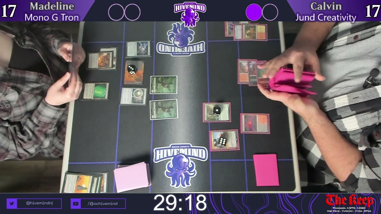Modern FNM Round 1: Mono Green Tron vs Jund Creativity - 05/10/24