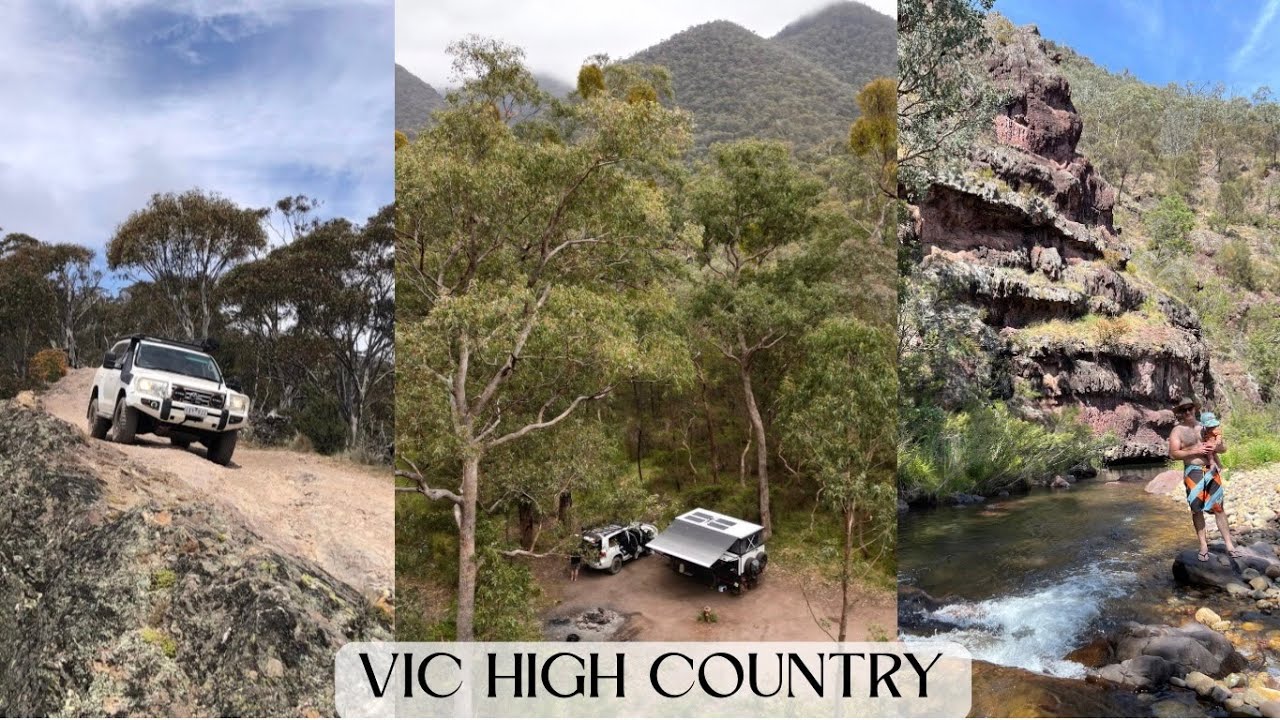 Red Bluff Camp Licola VIC High Country / Free Camping / Mars Caravan / Landcruiser /Billy Goat Bluff