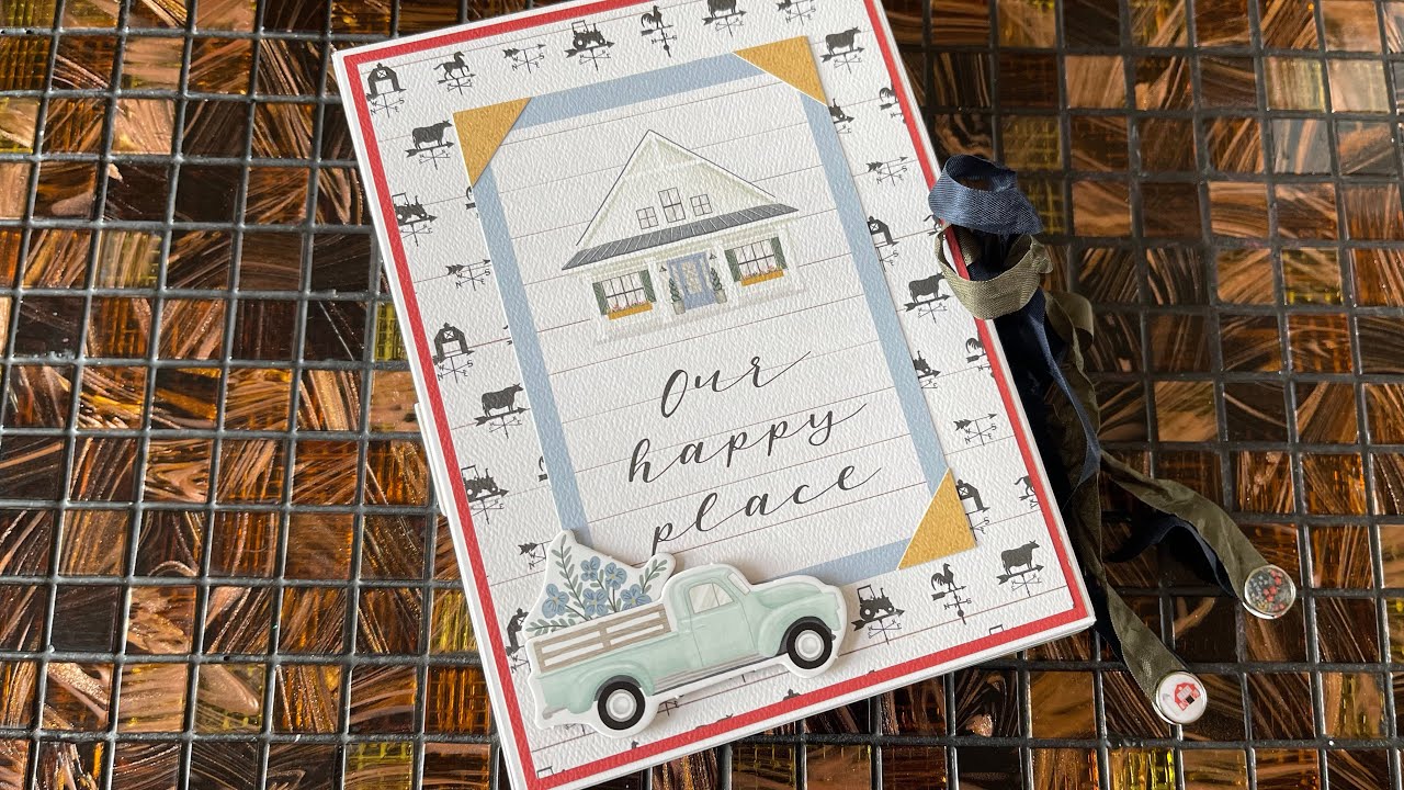 Farmhouse Summer Folio, a Design Team Project Tutorial for Country Craft Creations