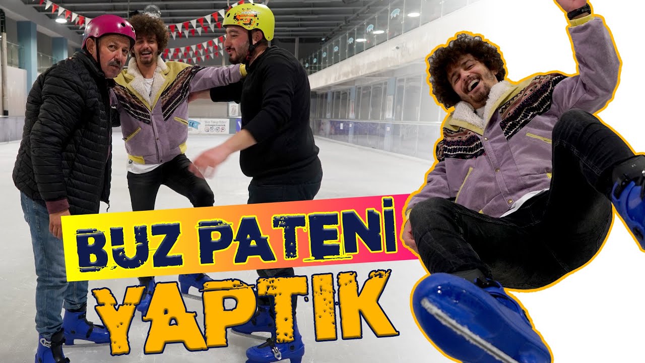 BUZ PATENİ &Ouml;ĞRENİYORUZ! | BİZİMLE BİR G&Uuml;N #VLOG !