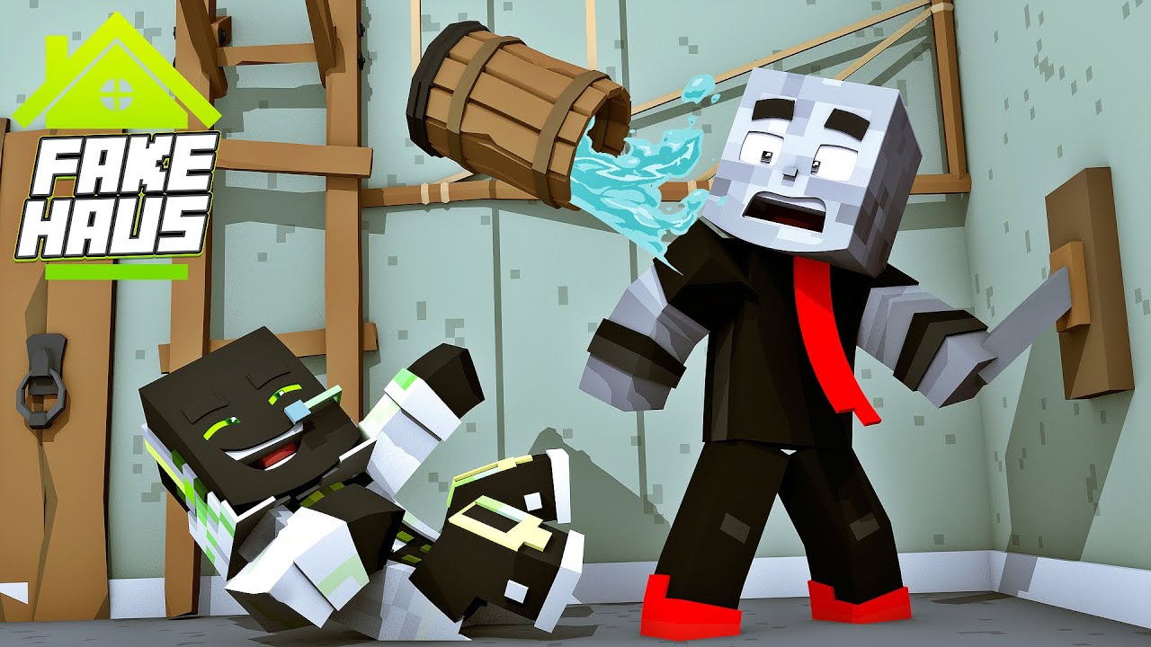 DER FAKE HEBEL?! - Minecraft FAKE HAUS [Deutsch/HD]