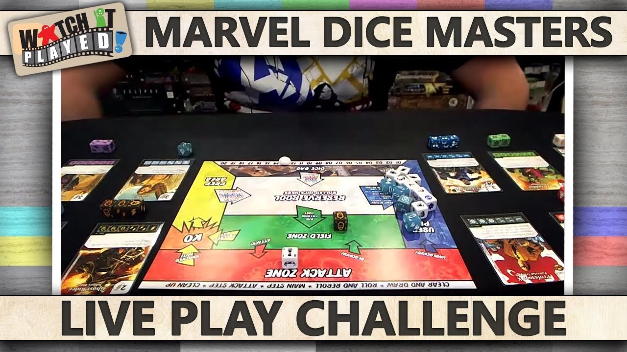 Marvel Dice Masters - LIVE PLAY CHALLENGER: Matt Evans