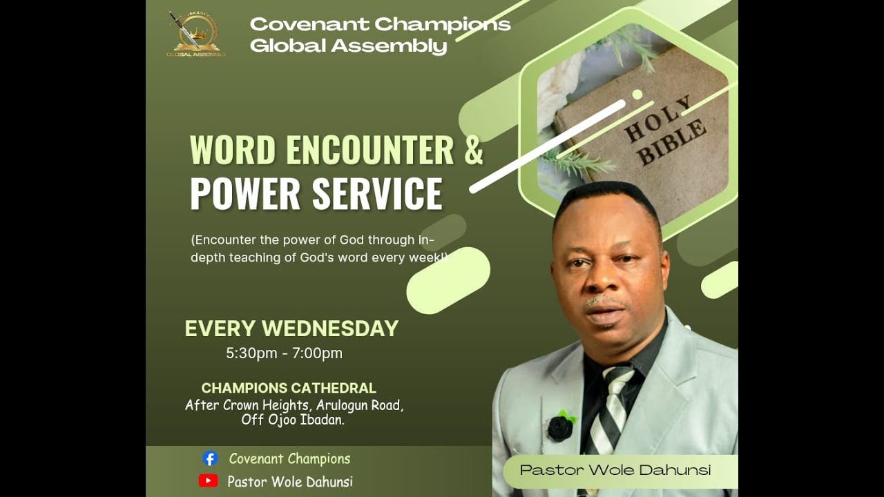 Word Encounter & Power Service | Jan.14th  2026
