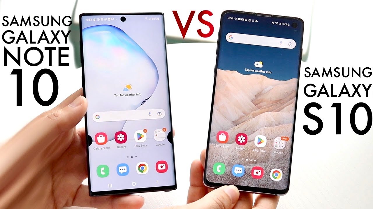 Samsung Galaxy Note 10 Vs Samsung Galaxy S10 In 2023! (Comparison) (Review)