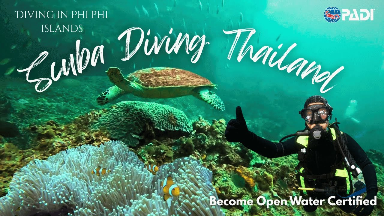 PADI Scuba Diving Certification in PHUKET THAILAND | Racha Islands | Phi Phi | Maya Bay