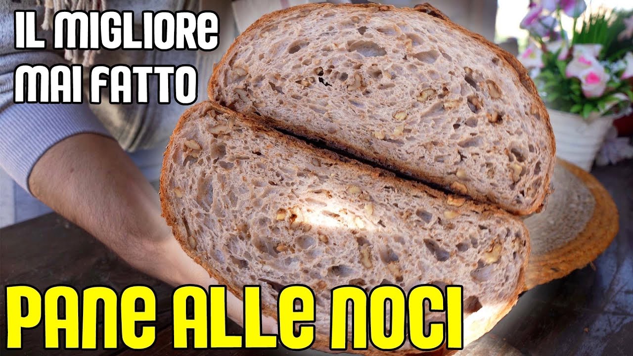 La ricetta del PANE alle NOCI che non sapevi di VOLERE