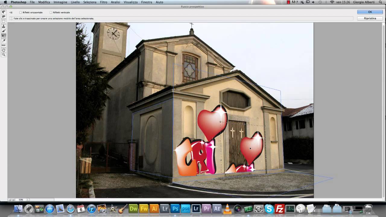 Photoshop - Filtro fuoco prospettico - 2a parte
