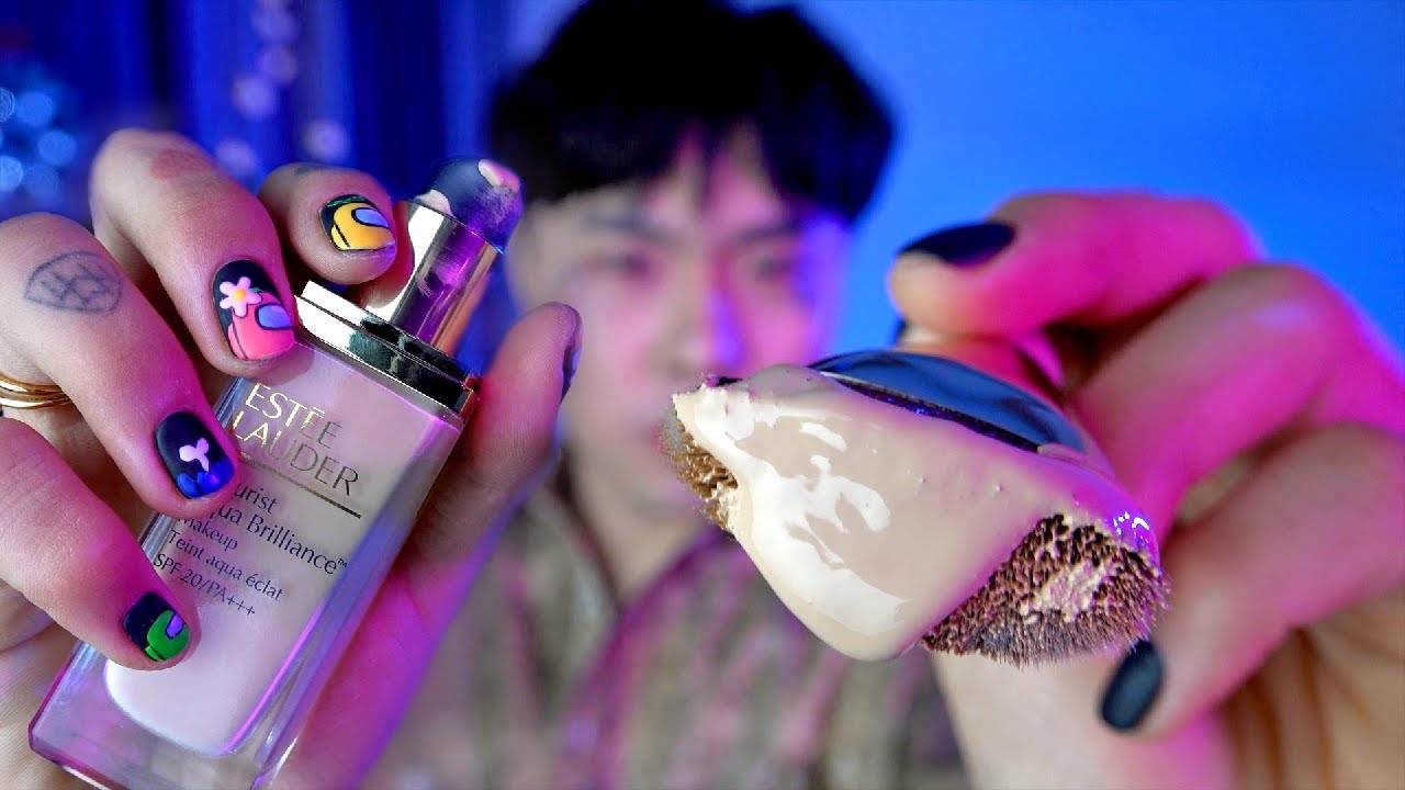 Я Сделаю Твой Макияж с Только Продукты Estee Lauder 🇺🇸❄️ (АСМР)