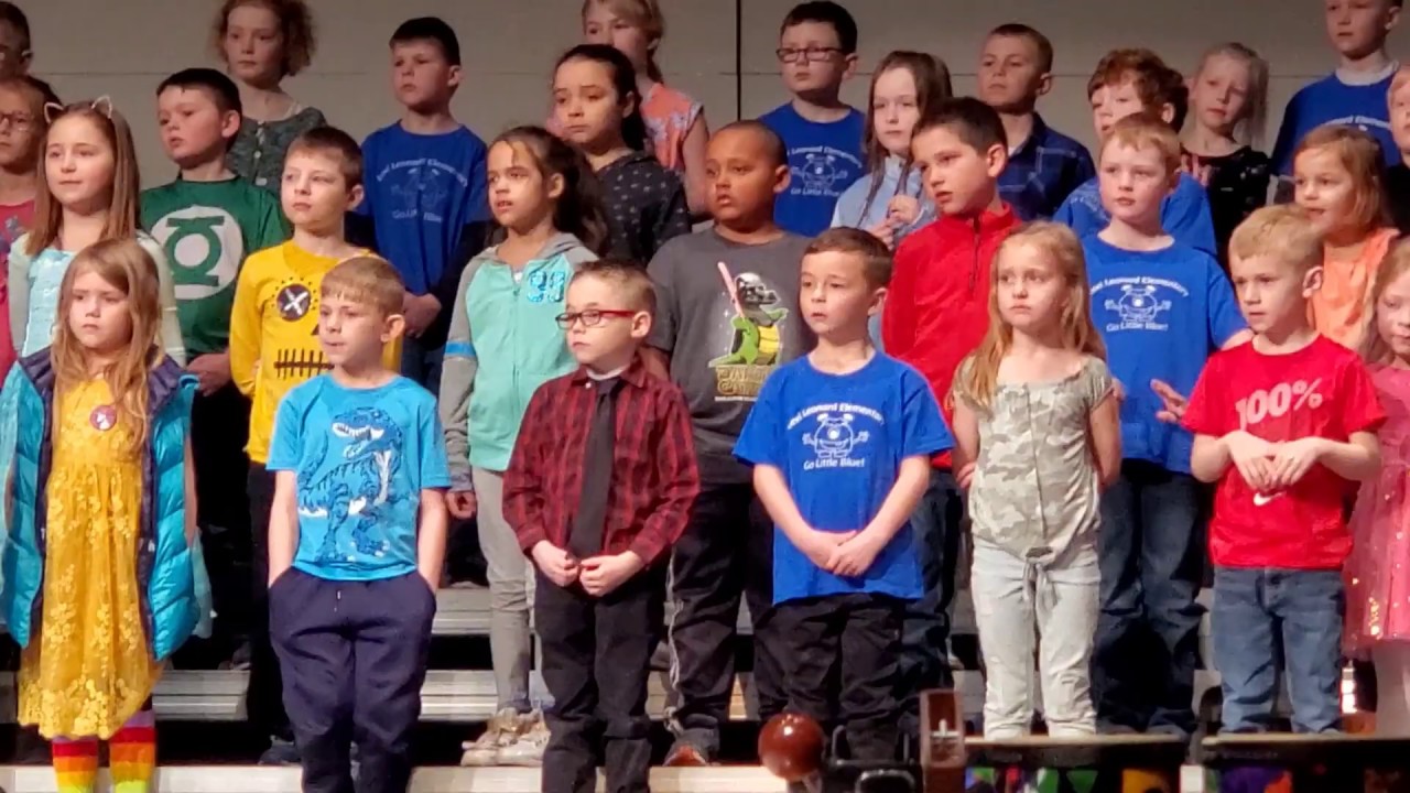 1st Grade Concert 03/12/2020
