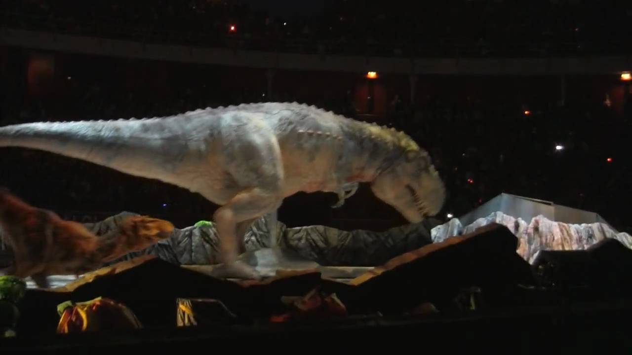 Walking With Dinosaurs T-Rex - Live Globen Stockholm