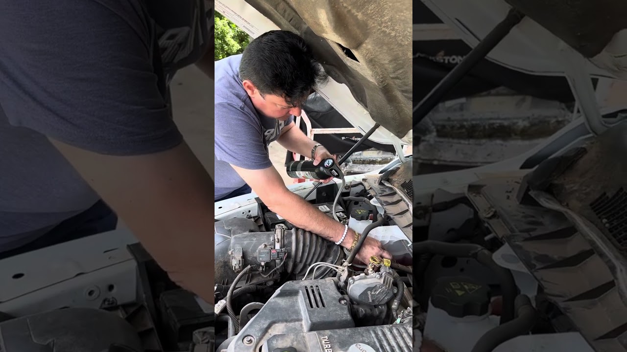 2015 Ram 3500 air conditioner recharge - DIY