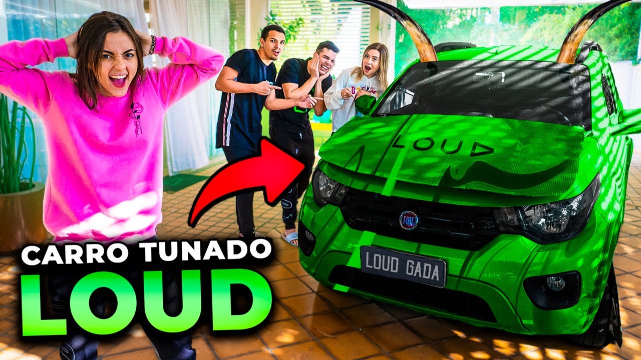 FICOU BRAVA?! PERSONALIZAMOS O CARRO DELA NA LOUD!!