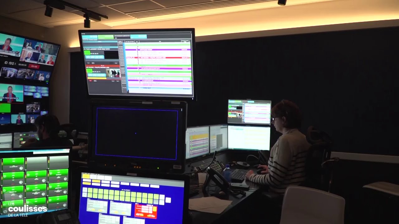 Les coulisses de la télé : au cœur de la régie de BFMTV