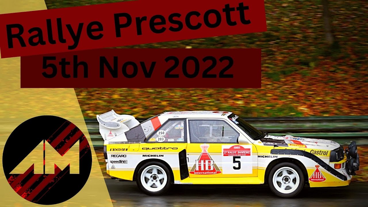 Rallye Prescott 5th November 2022 | Contains Group B and Night Stage!