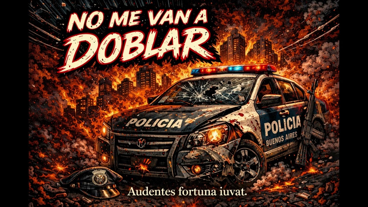 NO ME VAN A DOBLAR | Rock Barrial Argentino | Homenaje Policial Merlo