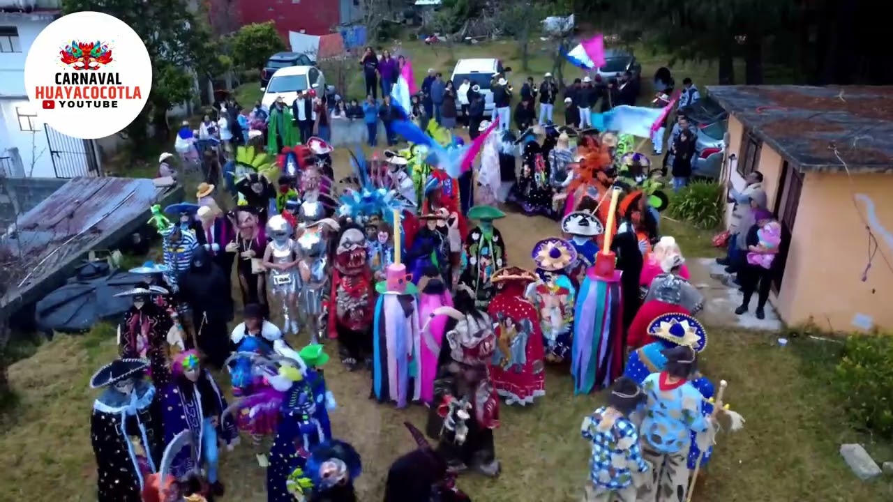 CARNAVAL HUAYACOCOTLA 2026 - LOS DURAZNOS con DRONE día domingo.
