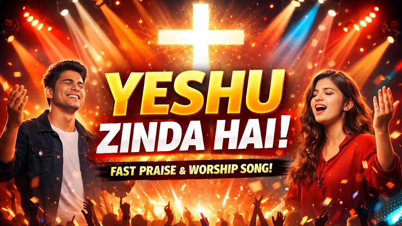 YESHU ZINDA HAI 🔥 | Fast Praise & Worship Song | Jesus Dance Song | Hindi Christian Song 2026