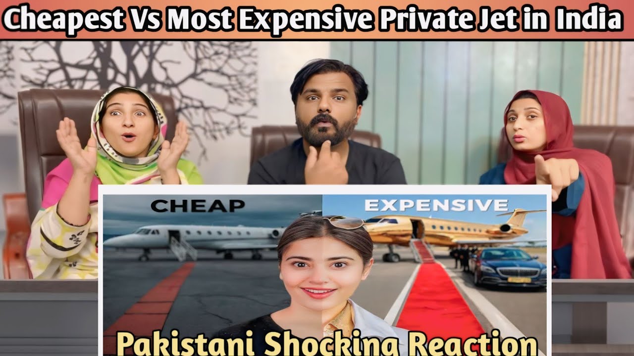 Cheapest vs Most Expensive Private Jet | Nishu Tiwari | Pakistani Reaction