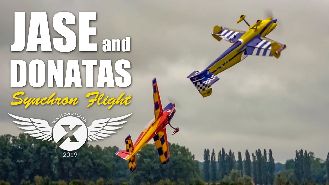 Jase Dussia & Donatas Pauzuolis Synchron Flight | Wings over Europe 2019