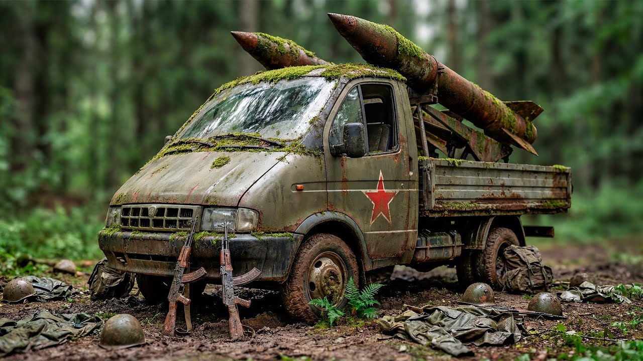Restoration of Abandoned MILITARY TRUCK | Fully Restore OLD MILITARY VAN FORGOTTEN For 50 Years