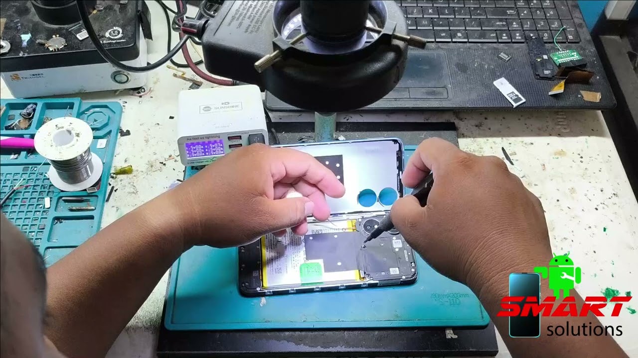 oppo a17 no carga diagnostico y reparación paso a paso !!!!!!!!!!