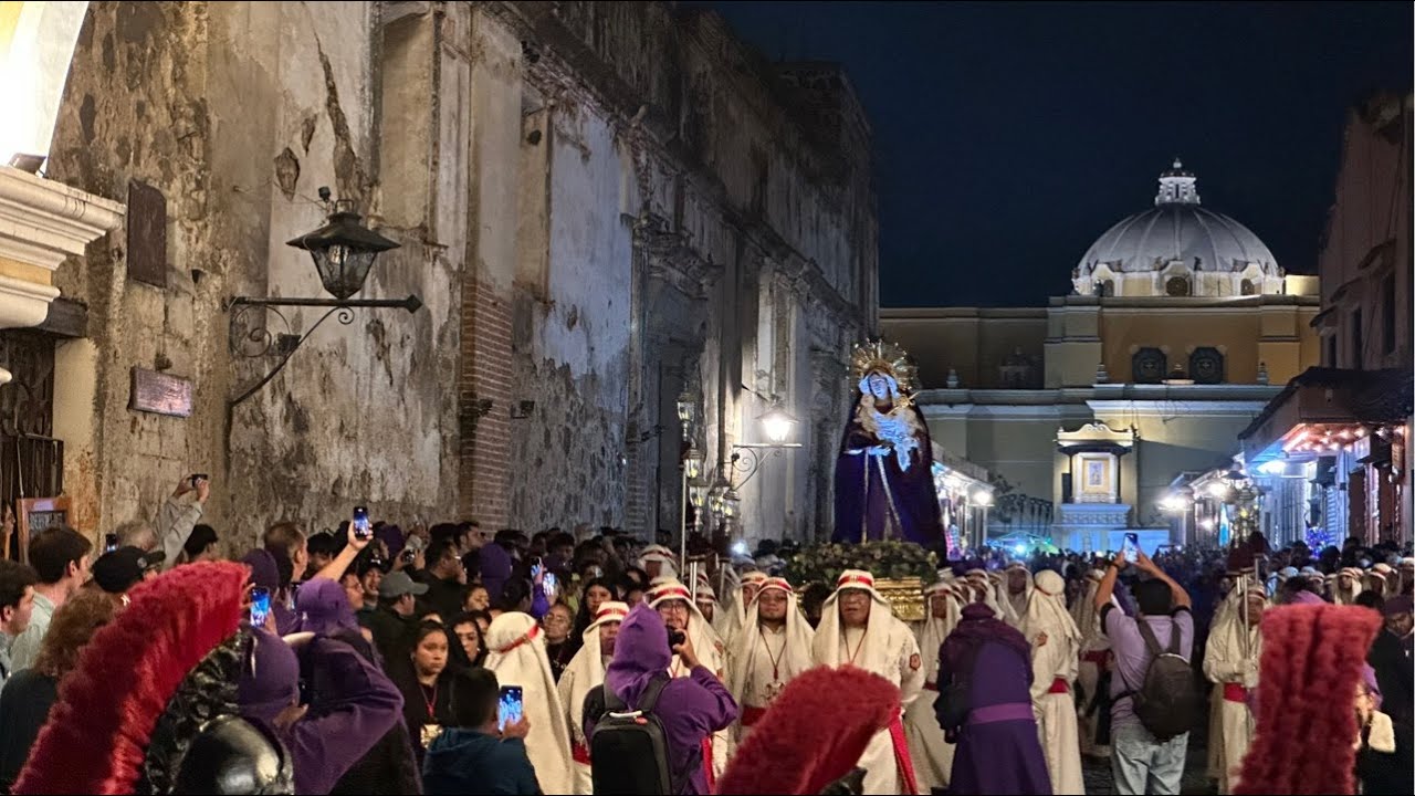 Encuentro con el Dulce Rabi de la dolorida mercedaria en el Arco de Antigua, 3er Domingo de Cuaresma