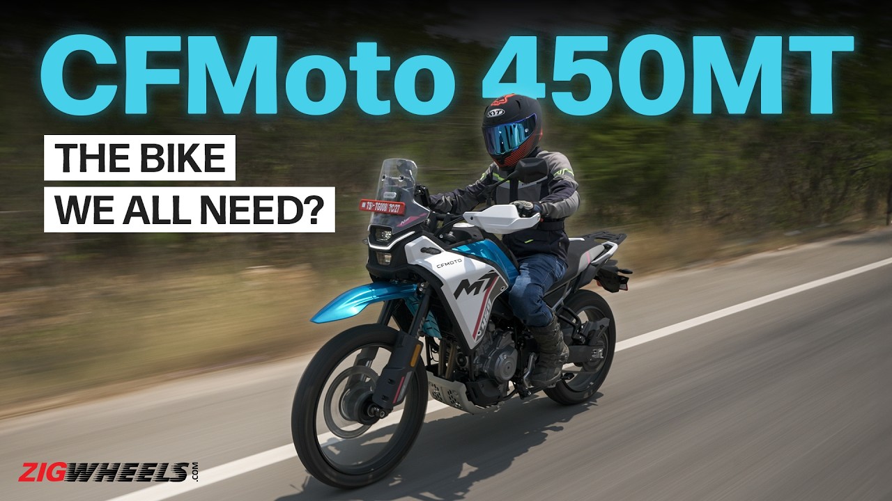 CFMoto 450 MT First Impressions | A Mighty Capable ADV! | ZigWheels