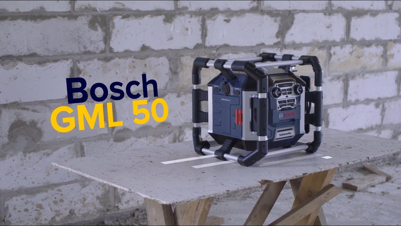 РАДИОПРИЕМНИК BOSCH GML 50