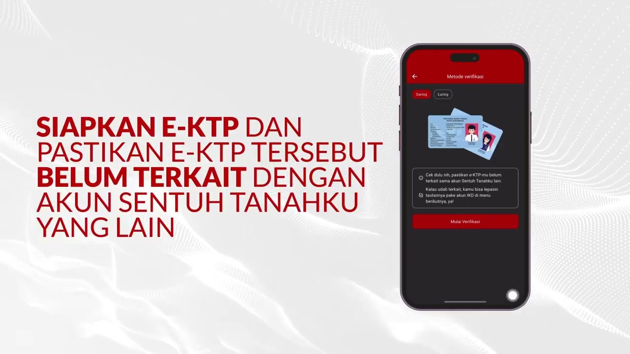 TUTORIAL MEMBUAT AKUN DAN VERIFIKASI SENTUH TANAHKU