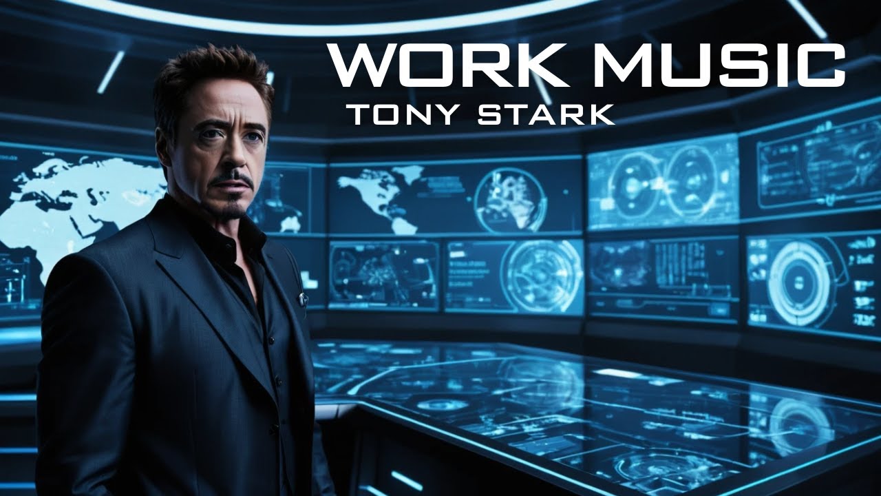 Deep Concentration Music for Work: Tony Stark's Productivity Mix