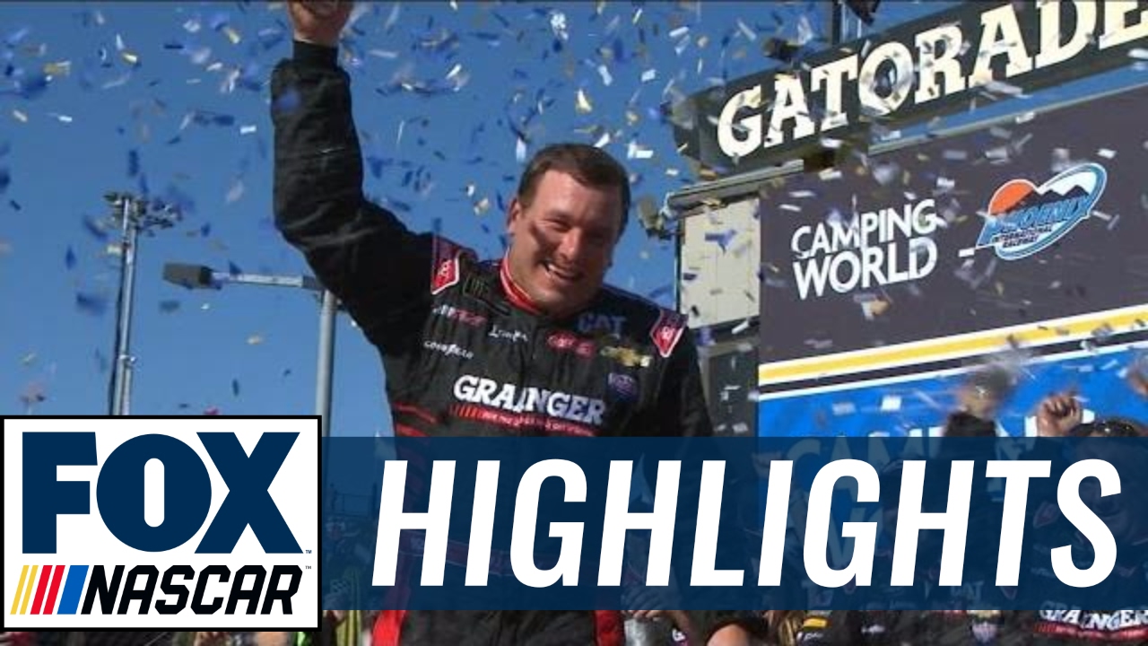 Ryan Newman Snaps RCR's Winless Streak  | 2017 PHOENIX | NASCAR on FOX