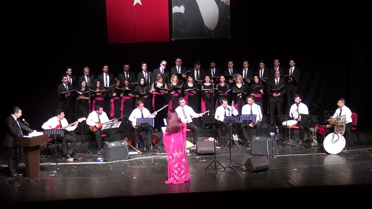Kocaeli Büyükşehir Belediyesi Türk Halk Müziği Korosu - Gine Dertli Dertli
