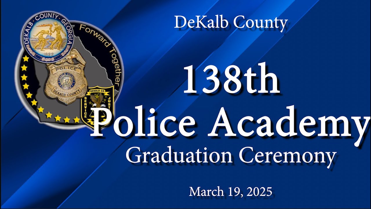 DeKalb Police Graduation, 138th Academy