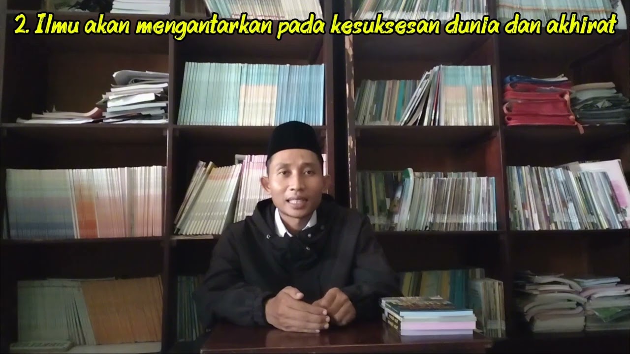Tiga Keutamaan Ilmu
