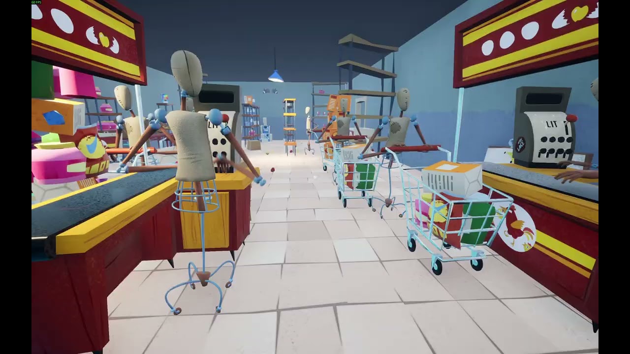 The Neighbor's Shopping Center | Hello Neighbor Mod - Full Walkthrough