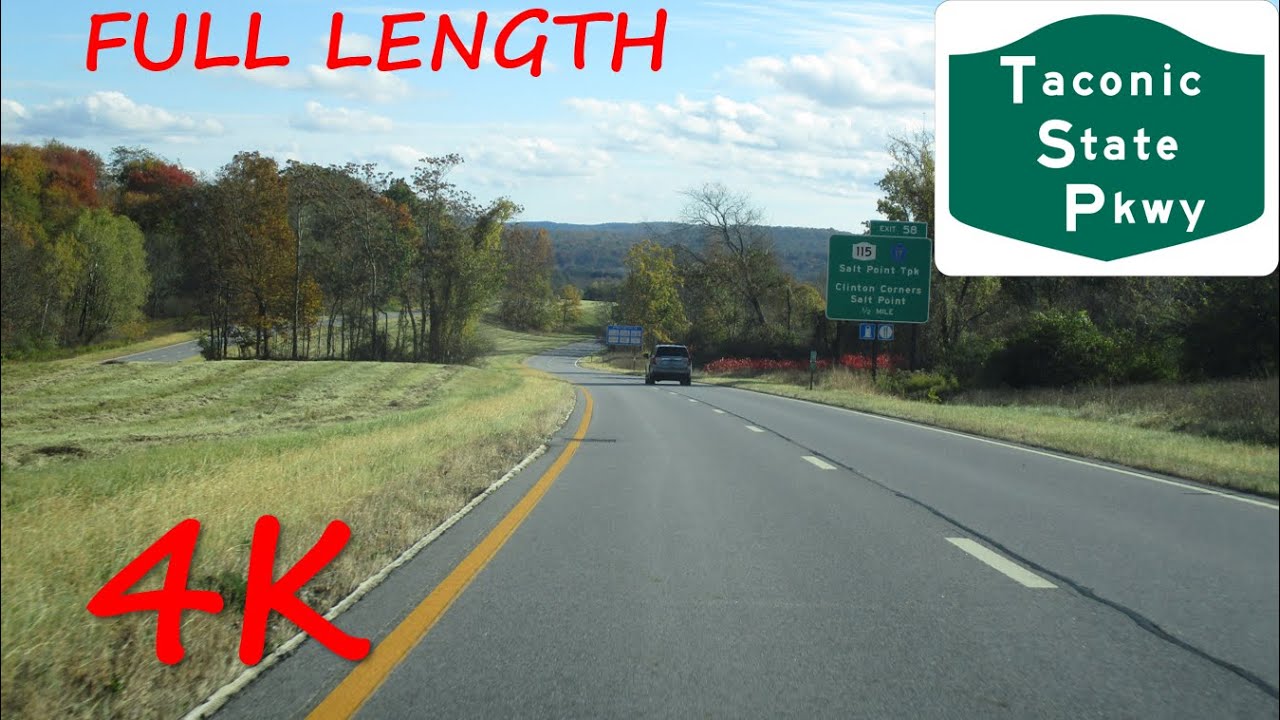 ⁴ᴷ Taconic State Parkway southbound [4K VIDEO]