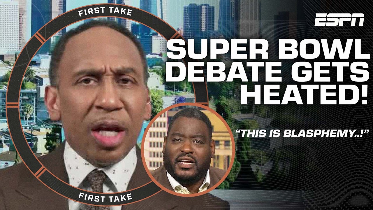 Stephen A. and Damien Woody DISAGREE on this Super Bowl debate...👀 | First Take