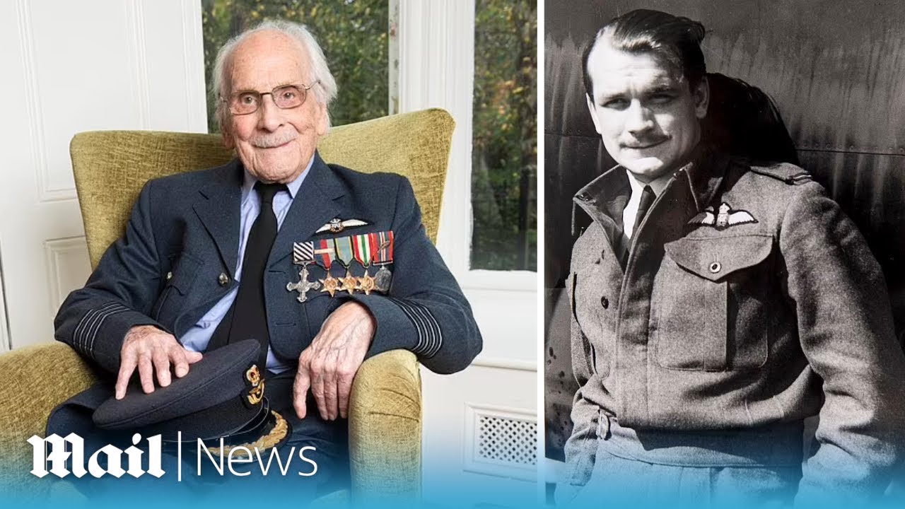 Battle of Britain Pilot dies at 105 after surviving FOUR shootdowns | John 'Paddy' Hemingway